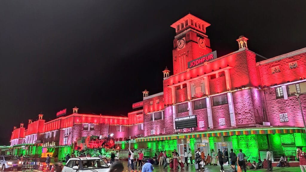 Jodhpur Junction Railway Station Blue City Rajasthan