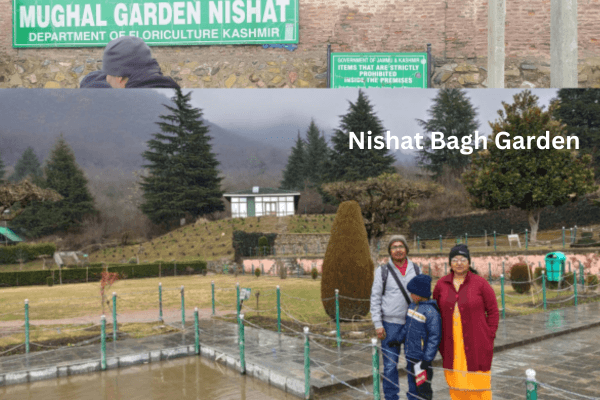 Nishat Bagh Mughal Garden Srinagar