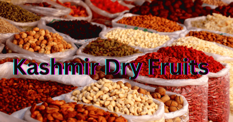 Kashmir Itinerary Dry Fruits of Kashmir