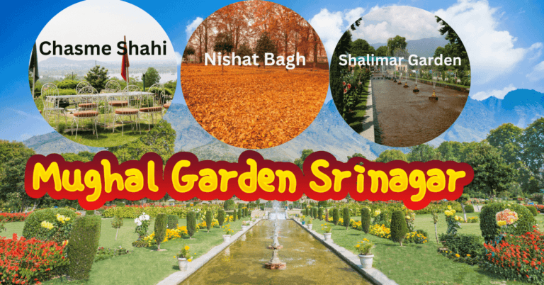 Kashmir Itinerary Mughal Garden Srinagar