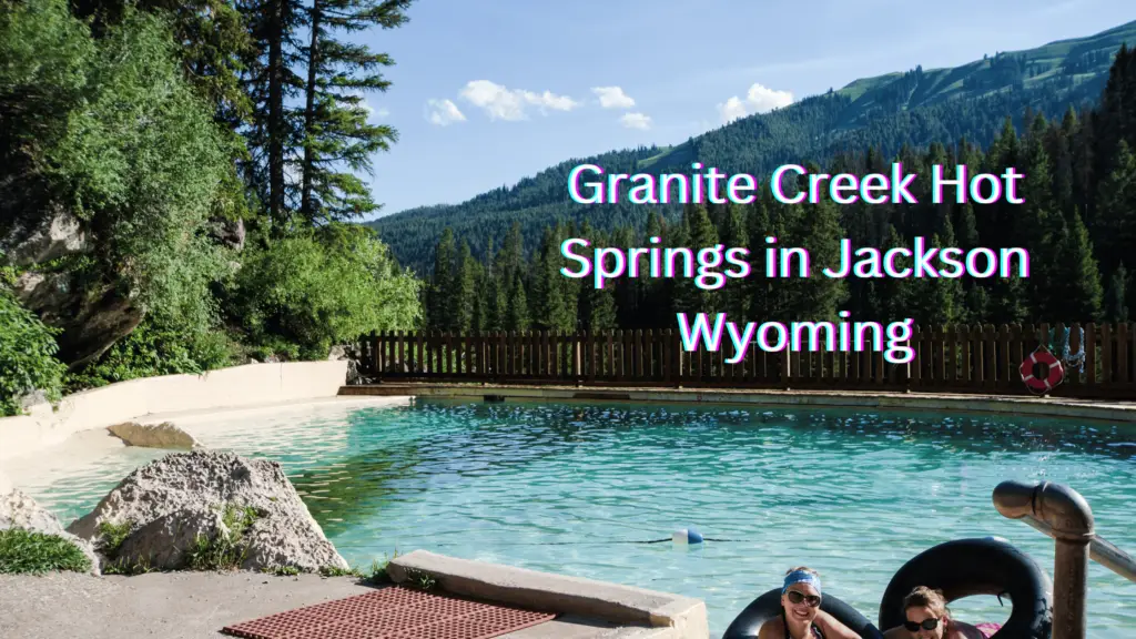 Natural hot springs in the Western USA -Granite Hot Springs Wyoming