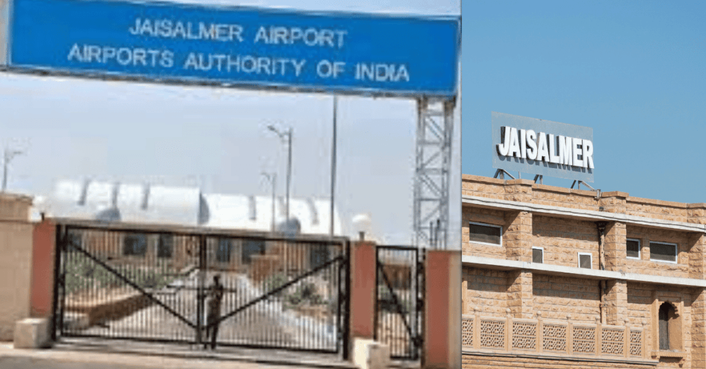 Thar Desert-Jaisalmer Railway Station and Airport