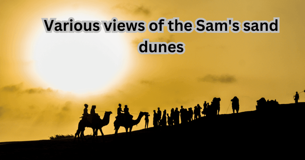 Thar Desert-Jaisalmer Sand's Dune various view