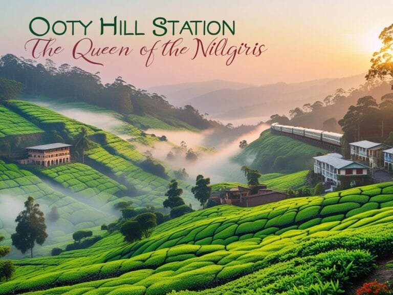 Ooty Hill Station (Made by Canva)